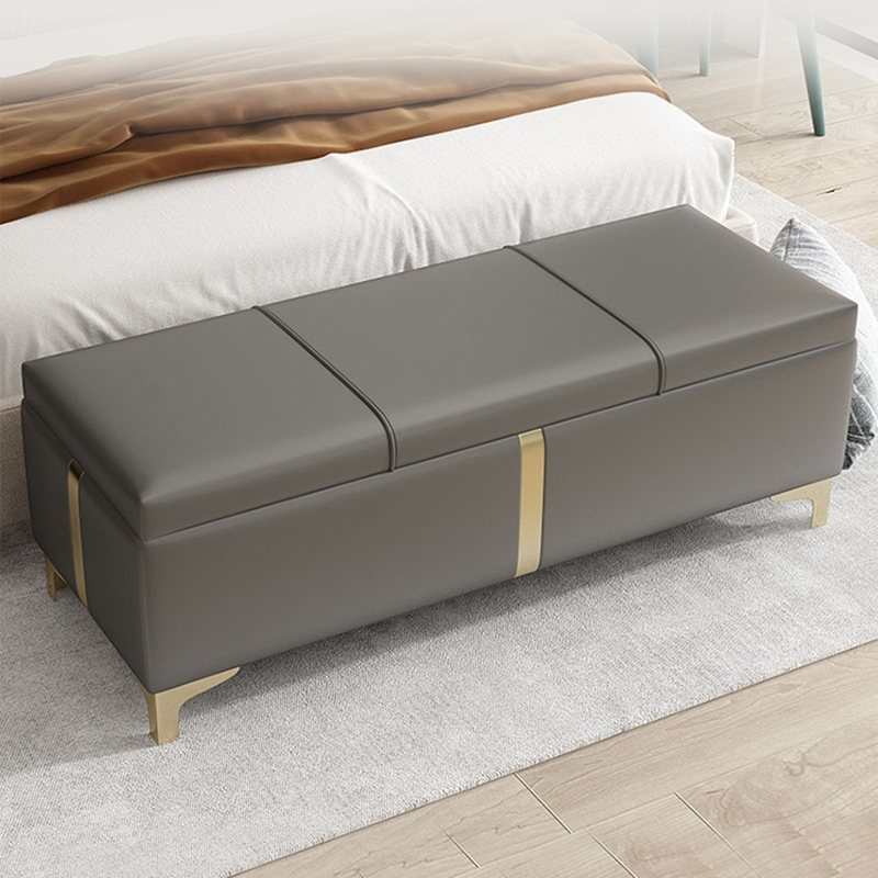 医匠换鞋凳家用门口鞋柜长方形床尾收纳凳子服装店储物可坐沙发长条凳