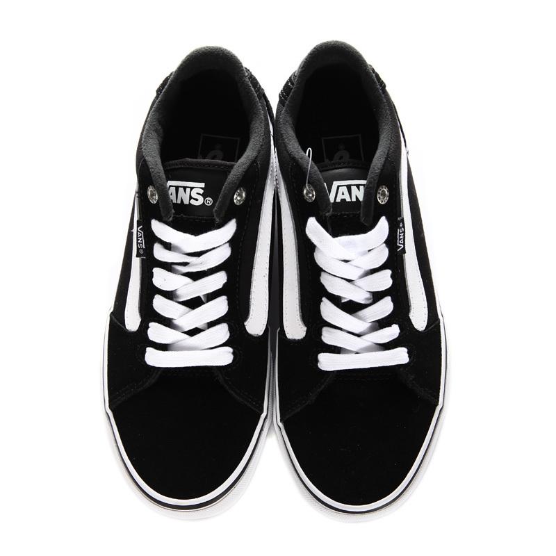 正品vans范斯官方正品经典男子黑色低帮运动休闲鞋板鞋