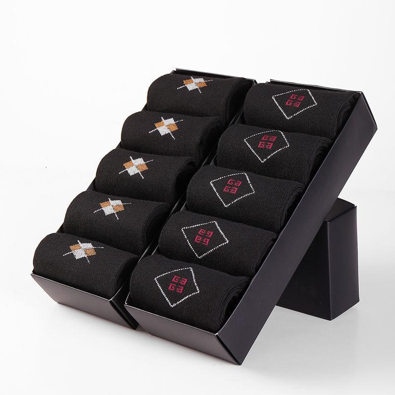 10双装袜子男长筒棉袜秋冬季加厚中老年大码中筒工作四季地摊便宜莎丞