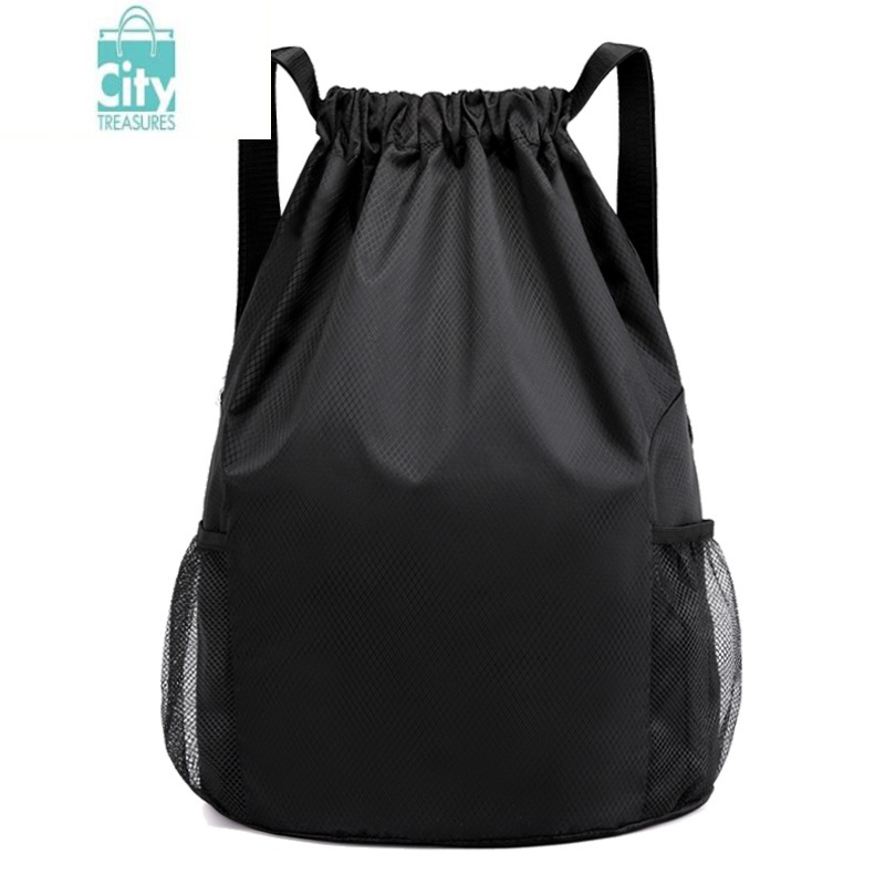 bangdou定制束口袋抽绳双肩包男运动简易篮球包训练包多健身背包女潮