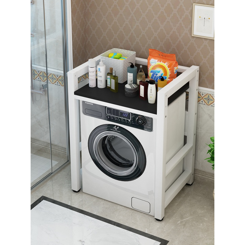 亚非拉滚筒 托辊ef3carjb 洗衣机置物架双层落地滚筒上方烘干机洗碗机叠放架阳台 卫生间收纳定制黑色 白架升级款可承重600斤默认尺寸 价格图片品牌报价 苏宁易购云途家装家居专营店