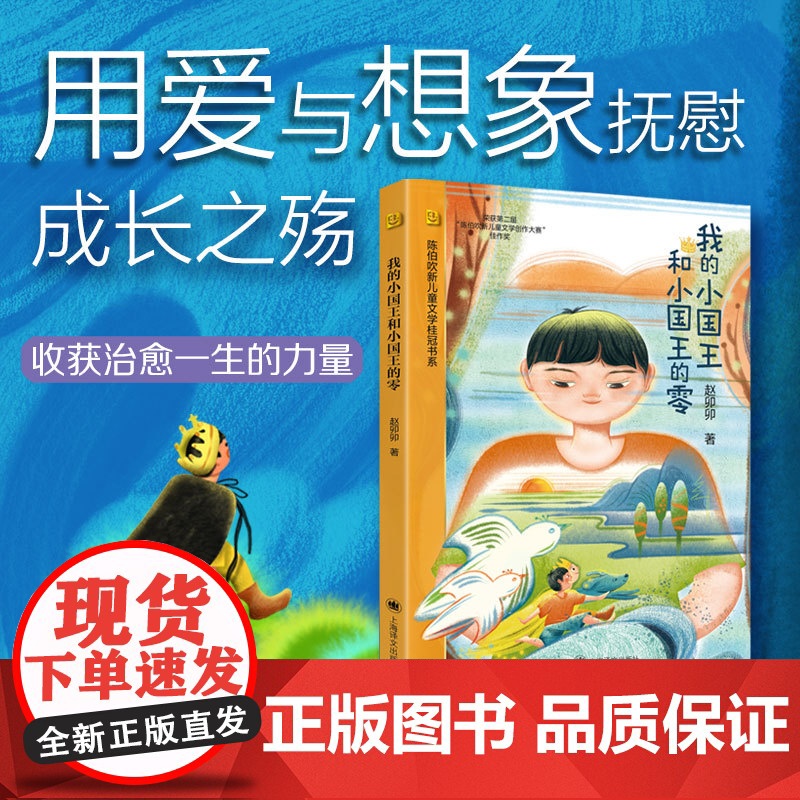 我的小国王和小国王的零 陈伯吹新儿童文学桂冠奖 赵卯卯 著 原创童话 少年成长 奇幻想象 治愈易读 精美插图 上海译文出高清大图