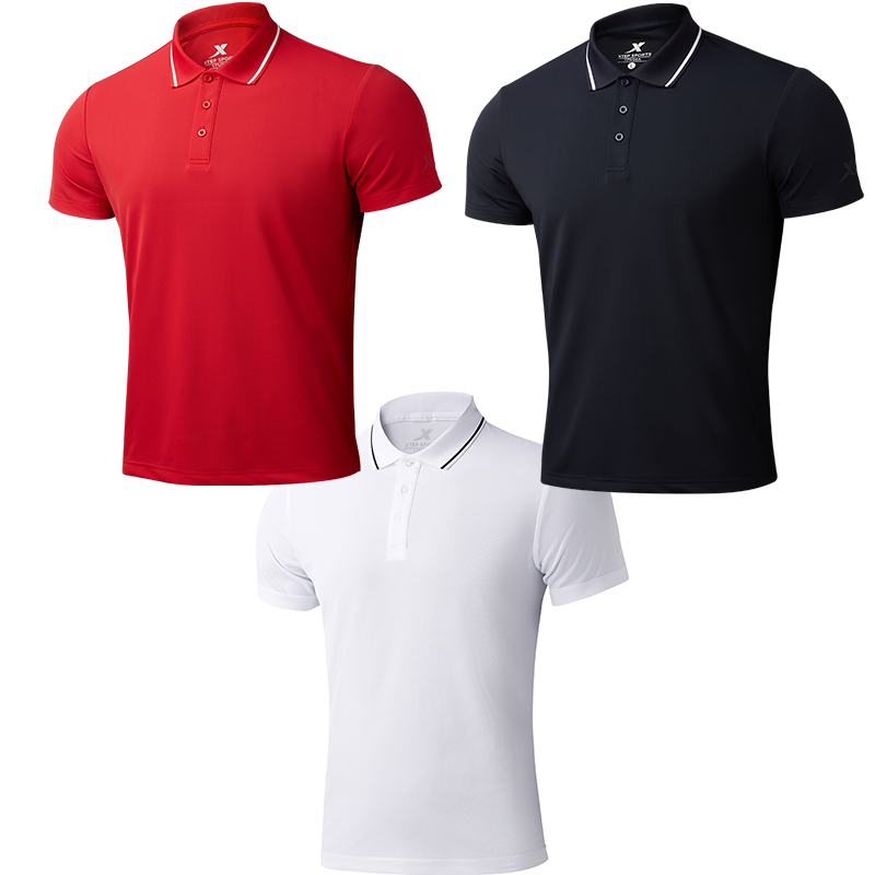 特步 中性 POLO衫 T袖 977229028008/件高清大图