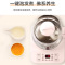 (粉红色) 美的(Midea)养生壶全自动加厚玻璃多功能电热烧水壶迷你花茶壶家用煮茶器