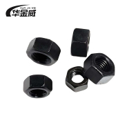 华金威 六角螺母4.8级 GB/T6170 M12 100个 /包