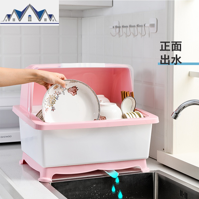 厨房用品碗筷收纳盒家用带盖置物架装碗碟碗柜套装家用大全收纳盒 三维工匠高清大图