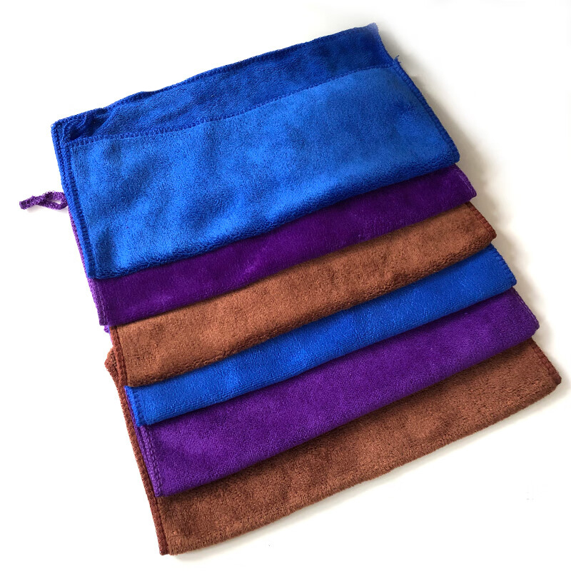 具岩 抹布方巾 30cm*30cm (计价单位:条) 紫色