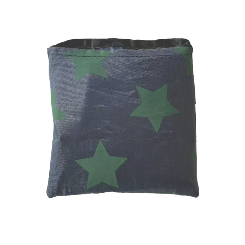 敏胤MYD-0101牛津布折叠手提袋36*52*8cm 印花 深蓝色高清大图