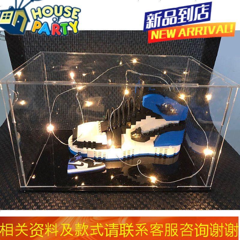 aj积木aj1藤原浩闪电大闪电小闪电兼容乐高篮