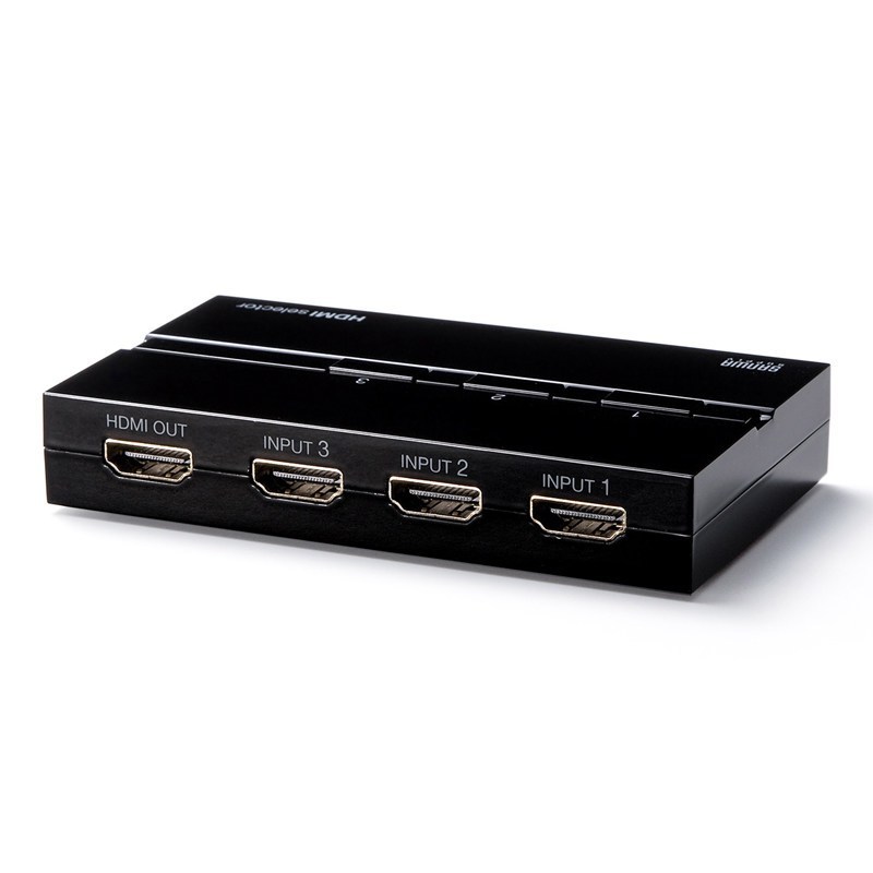 山业(SANWA SUPPLY) HDMI 手动 切换器 SW-HD31ML(单位:个)