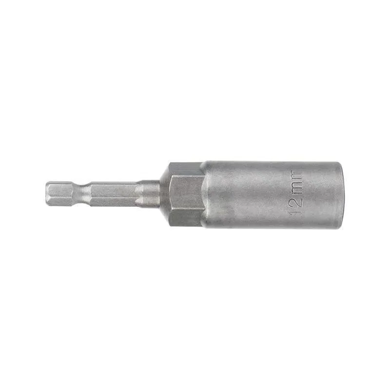 智铮朗月 强磁六角批头套筒加深手电钻套筒 12*80mm 个高清大图