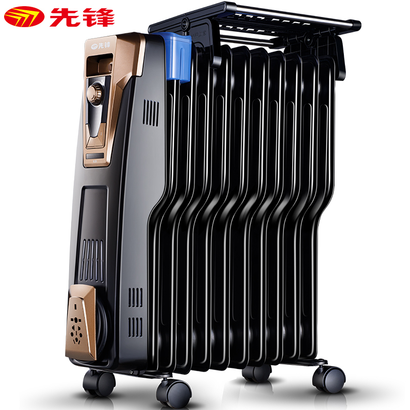 先锋(SINGFUN)取暖器油汀NDY-20S111 2200W11片S型加宽电暖器 全屋立体升温 家用恒温节能电暖气
