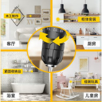 得力(deli) DL6262 12V无线双锂电电钻18+1档充电钻手电钻