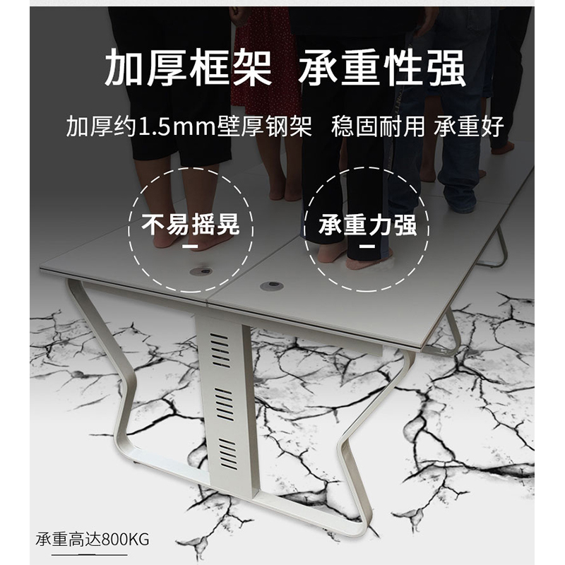 翼澜 职员桌电脑桌 张高清大图