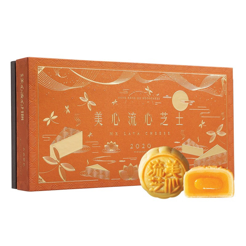美心 流心芝士干酪月饼360g 8枚 (盒)