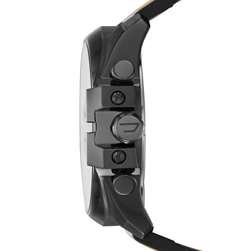 苏宁极物个性皮表带多功能计时石英男士手表DZ4280高清大图