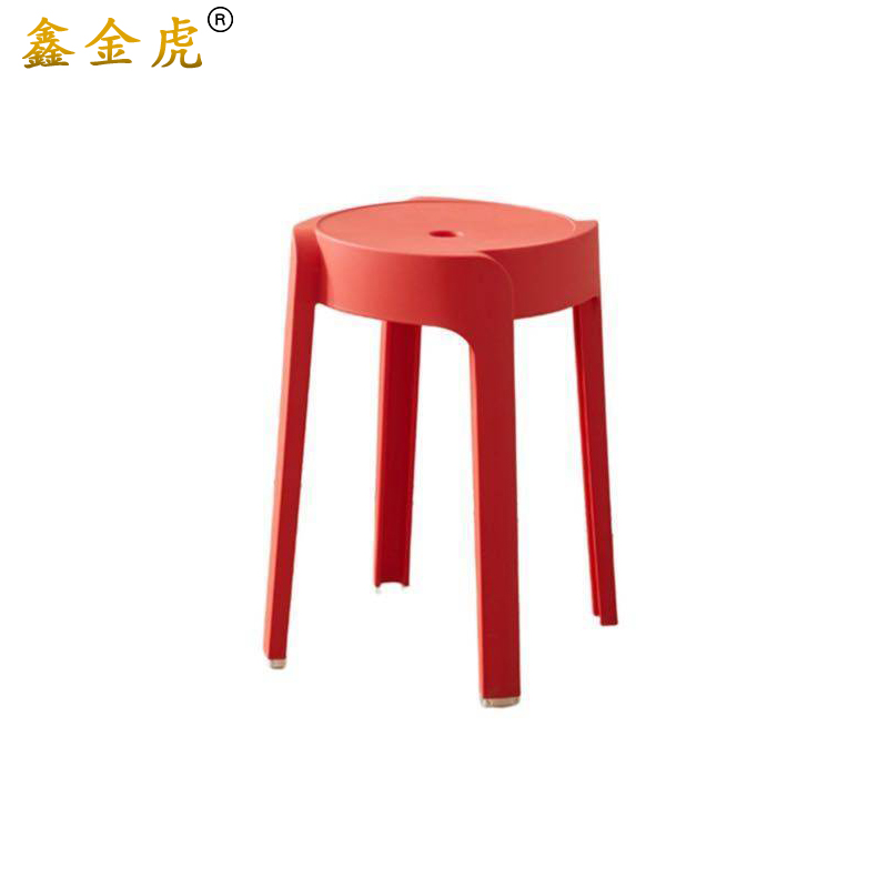 鑫金虎办公椅家用塑料椅子餐桌凳板凳I1高清大图