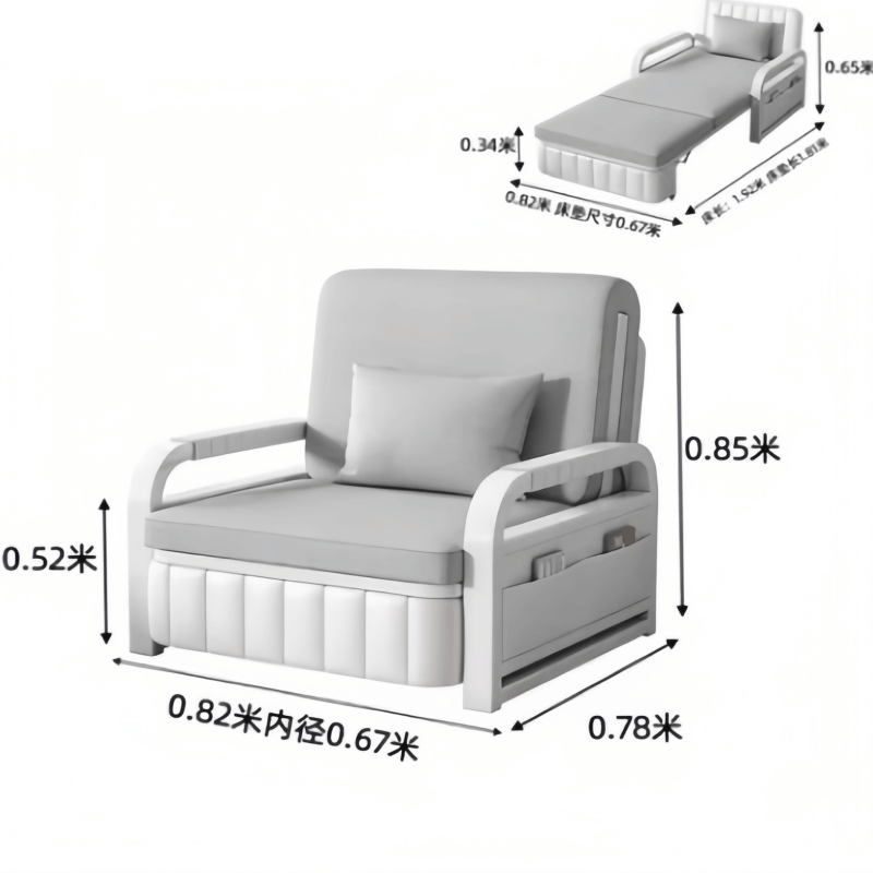 依韵珂沙发床82*78*85cm张图片