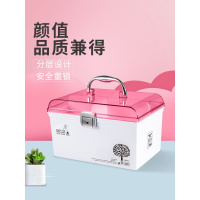 医药箱家用多层大小号急救箱药品收纳盒宿舍家庭便携儿童药箱