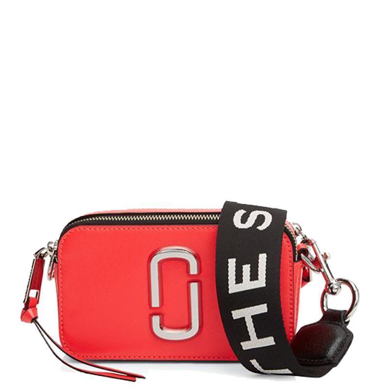 [直营]Marc Jacobs 玛亚科布 马克.雅可布 SNAPSHOT系列 女士单肩包斜挎包相机包 真皮 拉链 软女包