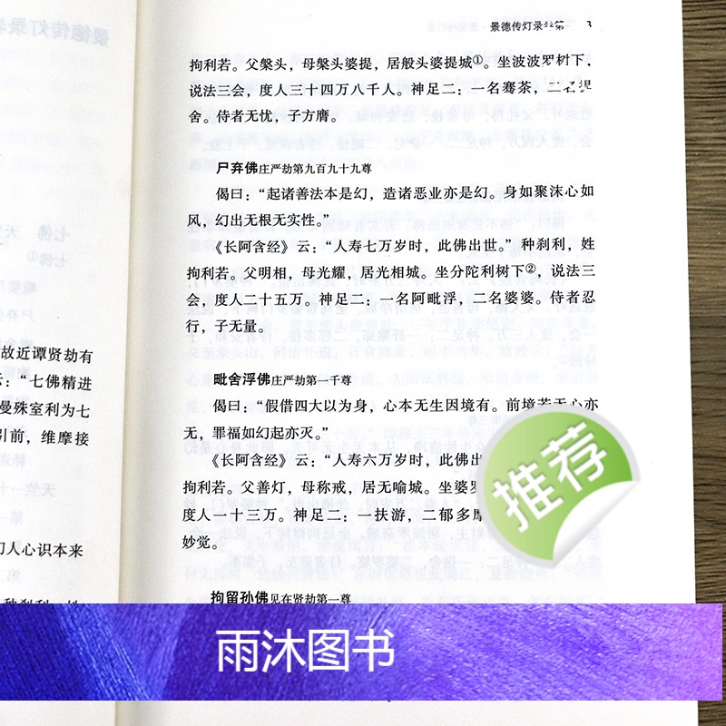 景德传灯录(上下册) 中国禅宗典籍丛刊书籍高清大图