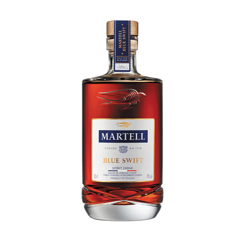 马爹利(martell)波本 蓝淬燕 法国干邑白兰地 700ml/瓶 海外版