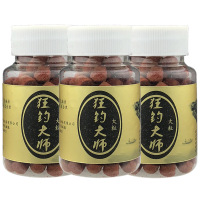 钓鱼大师鲫鱼饵鲤鱼鱼罗非颗粒饵料竞技野钓垂钓钓饵料 大颗粒买2送1发3瓶