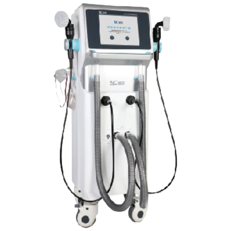 雅思(Y) 叩击及气振排痰一体机 推车式 YST03XXQ-W高清大图