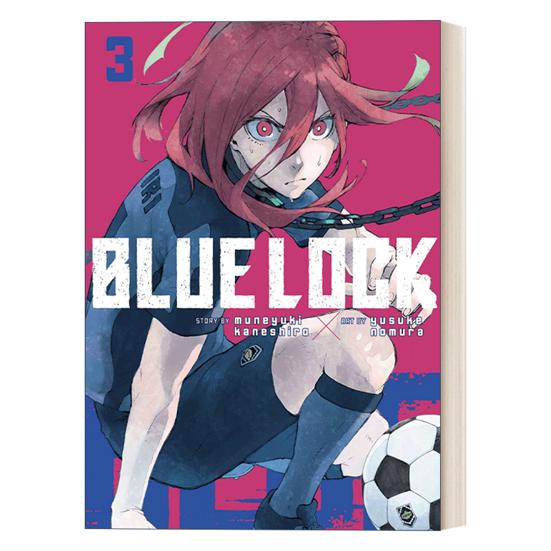 蓝色监狱系列11 [正版]蓝色监狱系列1 英文原版 Blue Lock 1 同名日本动漫 足球体育漫画 Muneyuki高清大图