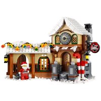 乐高(LEGO)Creator 创意百变 圣诞老人工作室 10245 儿童塑料积木玩具883块 12岁以上