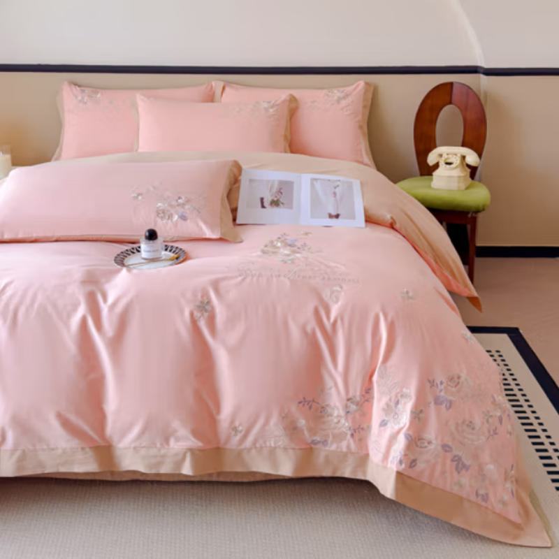 啄木鸟 全棉精致绣花四件套-塔恩 ZMT-0074 200*230cm