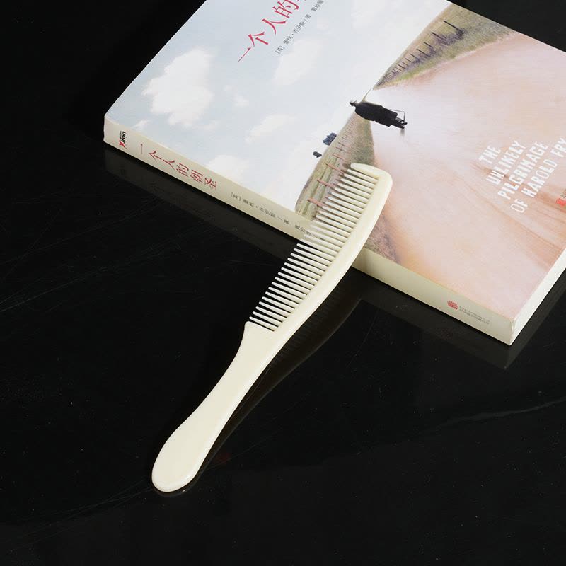 祝源酒店宾馆一次性用品 梳子 一次性梳子 批发定制 旅行者样 旅行者袋装长柄梳 旅行者乳白膜1把图片