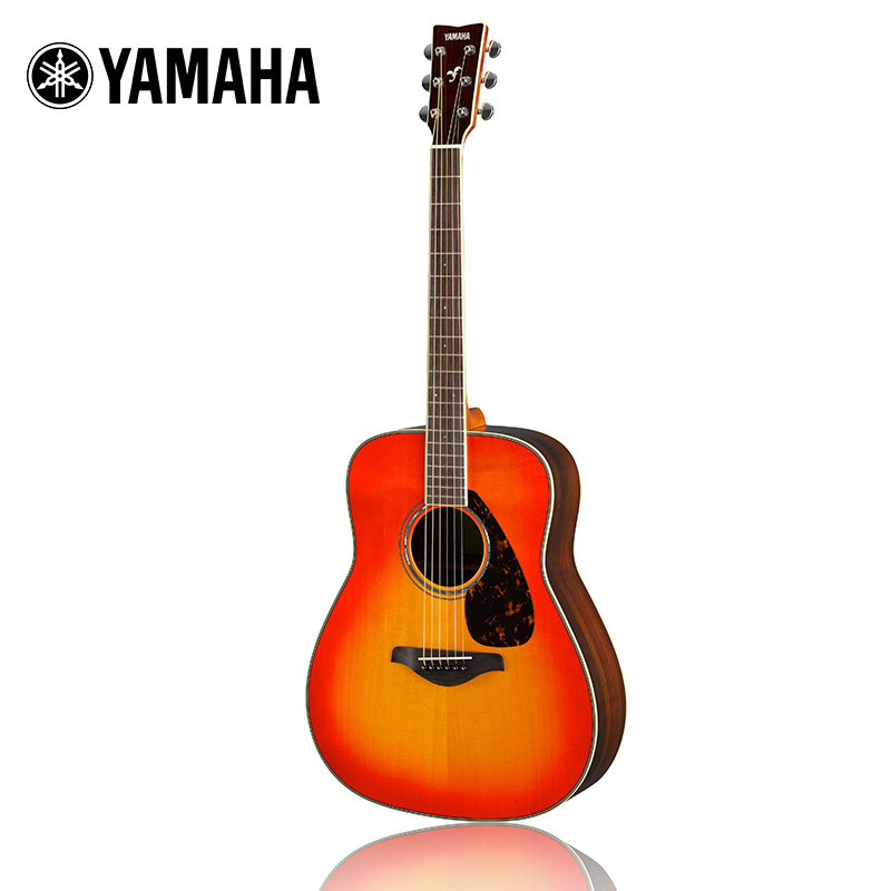 雅马哈自营（YAMAHA）雅马哈FG830AB秋日渐变单板民谣木吉他高清大图