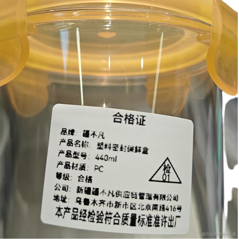 [疆不凡] 塑料密封保鲜盒440ml个高清大图