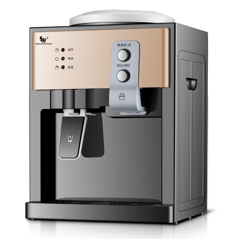 新款台式饮水机制冷制热小型迷你型家用高档蓝头盖桌面特价烧水器