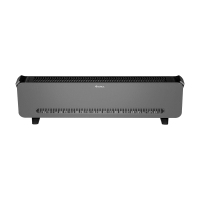 格力直板式踢脚线 居浴两用 取暖器 NJF-X6020黑+灰
