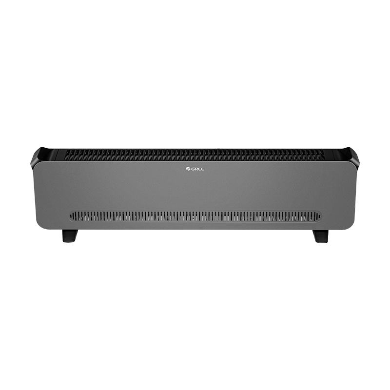 格力直板式踢脚线 居浴两用 取暖器 NJF-X6020黑+灰
