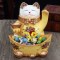 个性家居摆件招财猫办公室店铺收银台玄关收纳实用装饰品礼品摆饰