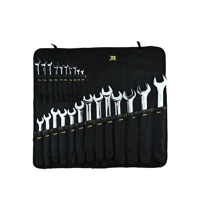 波斯(BOSI)棘轮两用扳手组套 BST21191 23件套 套高清大图