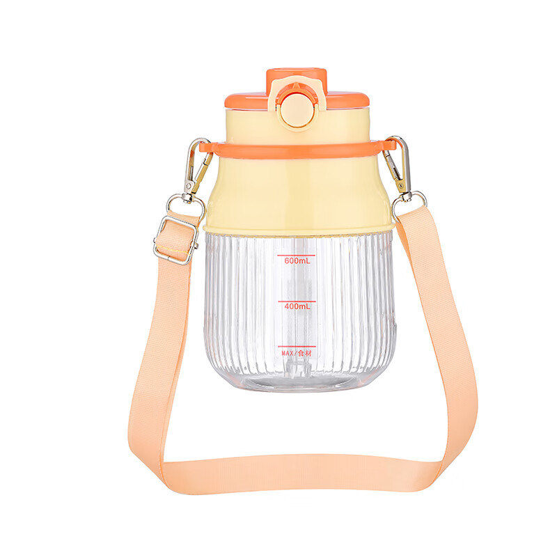 博堡(BOBER)居家旅行便携式搅拌榨汁双盖果汁杯 BDY-952L高清大图