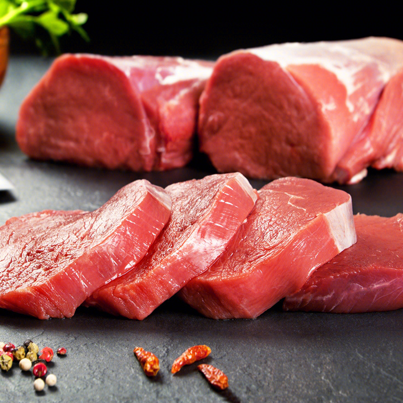 帕尔司 猪柳肉纯瘦肉猪里脊2.4kg (400g×6) 小酥肉猪肉脯猪肉干猪肉松原料 猪肉生鲜