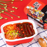麻辣多拿自热小火锅方便速食血旺火锅480g麻辣味