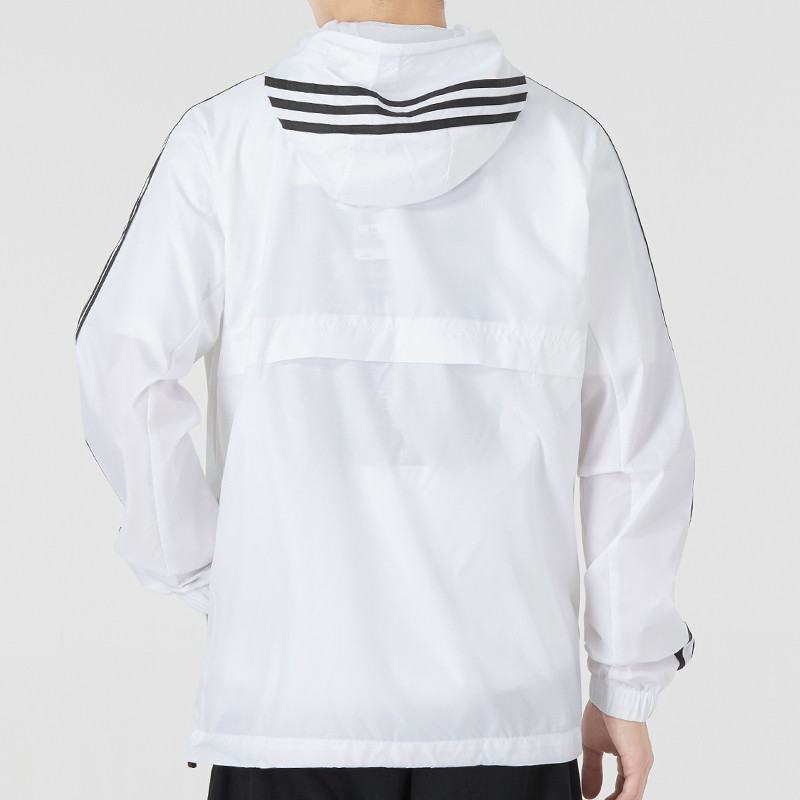Adidas阿迪达斯外套男士春夏季款跑步健身训练防风衣服透气夹克