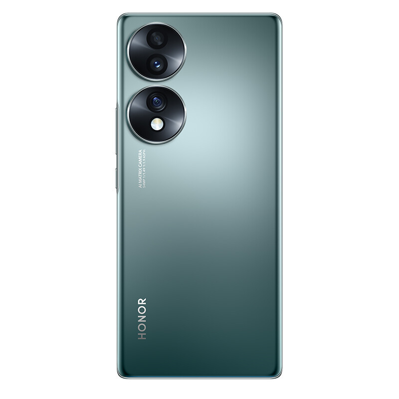 荣耀70 12GB+512GB 墨玉青 IMX800三主摄 双曲屏设计 高通骁龙778G Plus 66W快充 5G手机