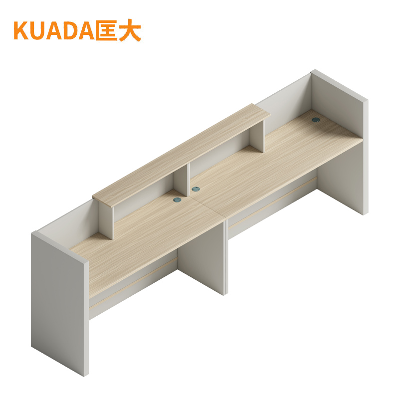 匡大 接待台 3.2米前台桌 商务办公接待桌 KDT-13R3201高清大图