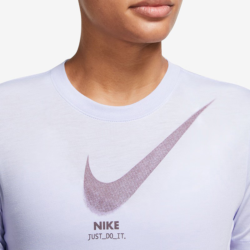 Nike耐克短袖针织衫女子2023夏季新款运动速干修身T恤DZ3750-536