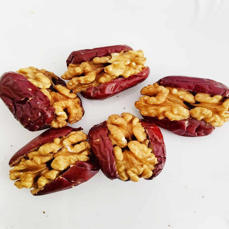 宁百晟枣夹核桃500g/袋高清大图