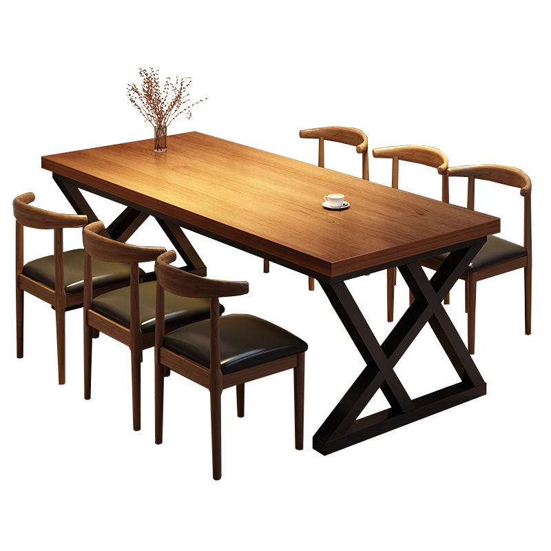 悦兴诚会议桌160*60*75cm+6椅套