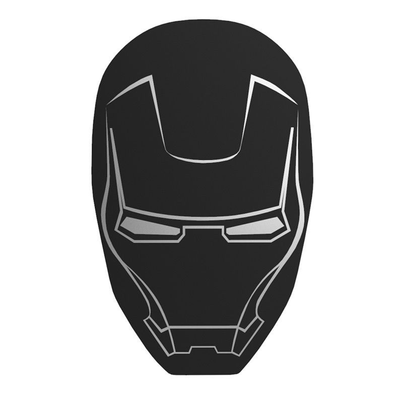 IRON MAN 钢铁侠 引磁片手机磁吸贴片粘贴式支架磁力背超薄卡通磁铁片吸盘车载强力