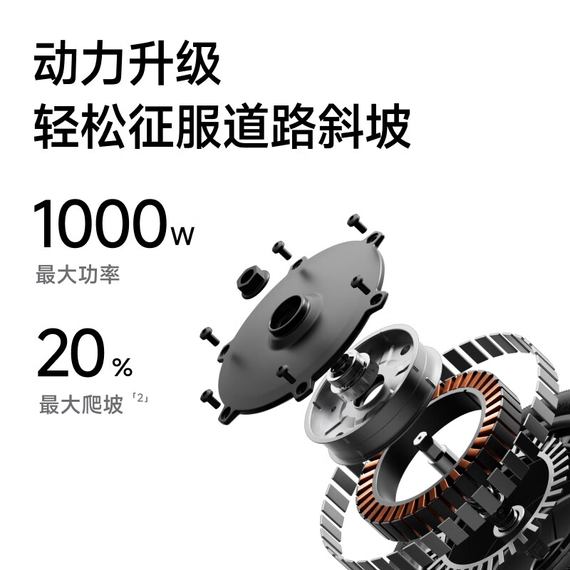 九号(Ninebot)电动滑板车成年人两轮代步折叠便携式智能减震避震防滑稳定智慧显示大屏全新第三代滑板车F3高清大图